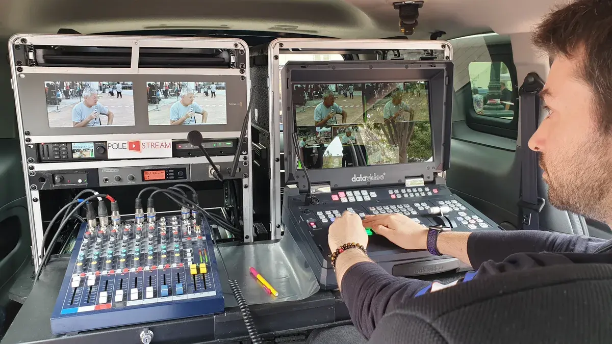 Live show for the Rotary Club at the Tour de l’Ain